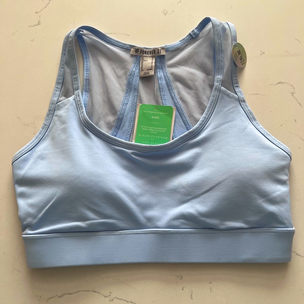 Forever 21 Blue Sports Bra